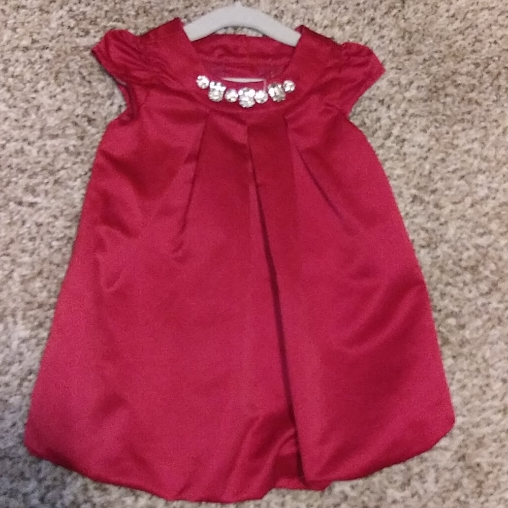 Baby girl red dress